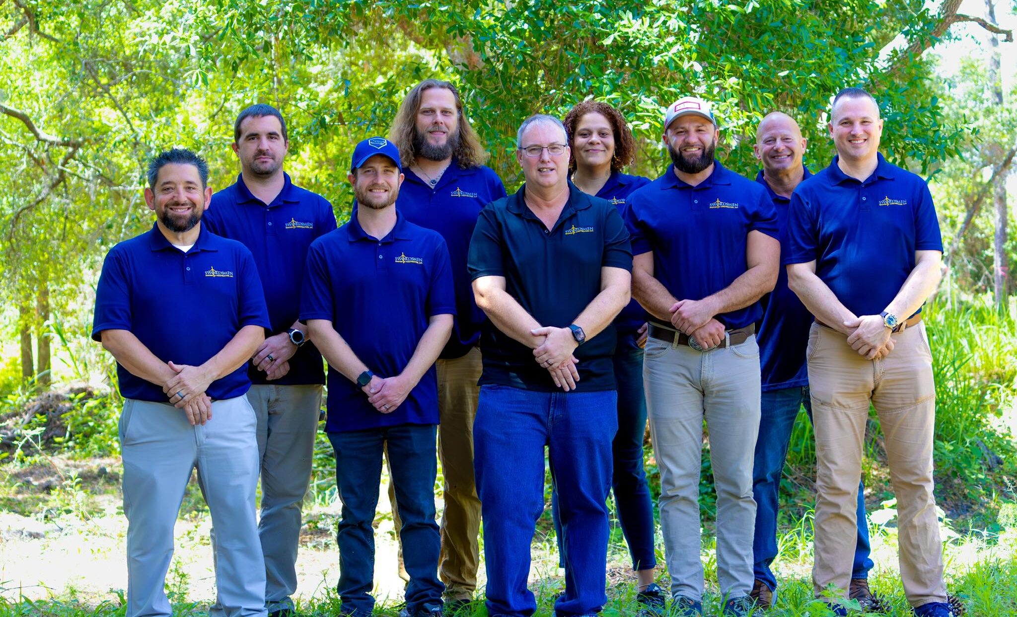 Your family-Owned Roofing contractor near Orange City, FL. Meet our Orange City team. Swordsmen Roofing and Construction LLC Team Photo